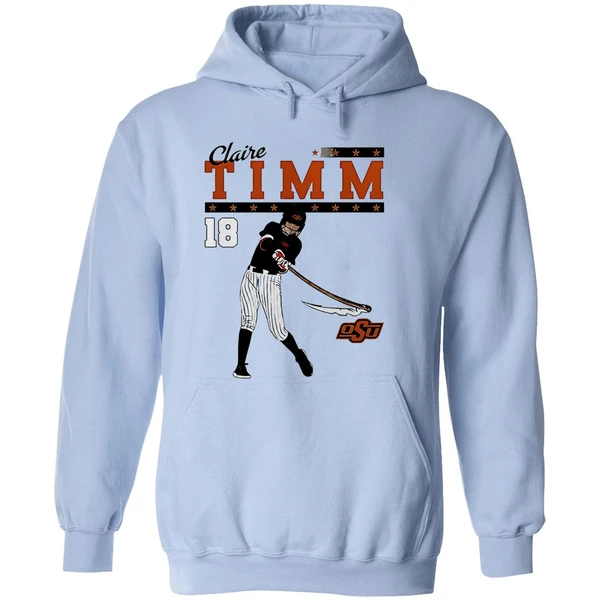 Claire Timm Oklahoma State Softball Ncaa Legends Hoodie - Image 4