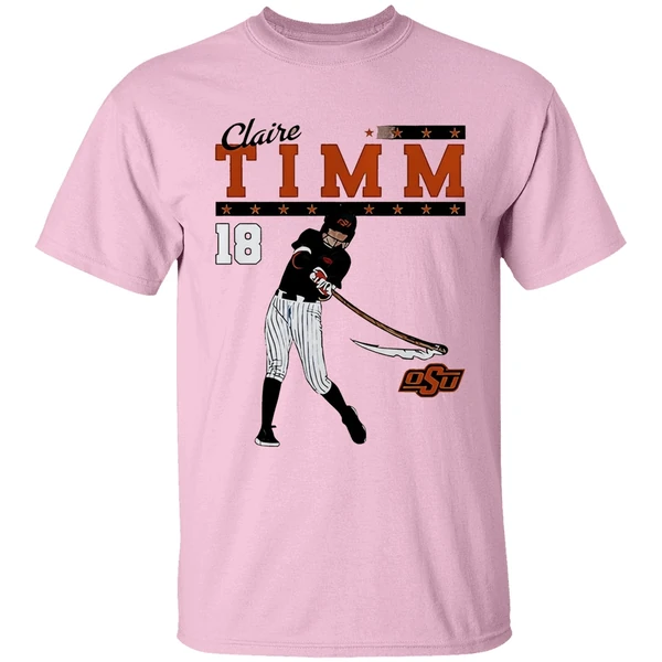 claire timm oklahoma state softball ncaa legends shirt lightpink