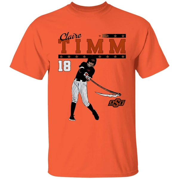 claire timm oklahoma state softball ncaa legends shirt orange