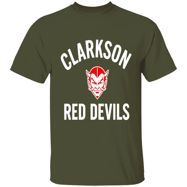 Clarkson Red Devils Logo Shirt - Image 3