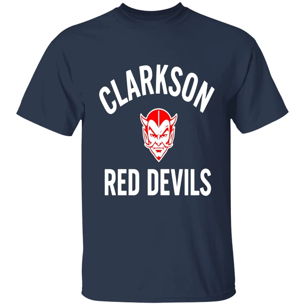 Clarkson Red Devils Logo Shirt - Image 4
