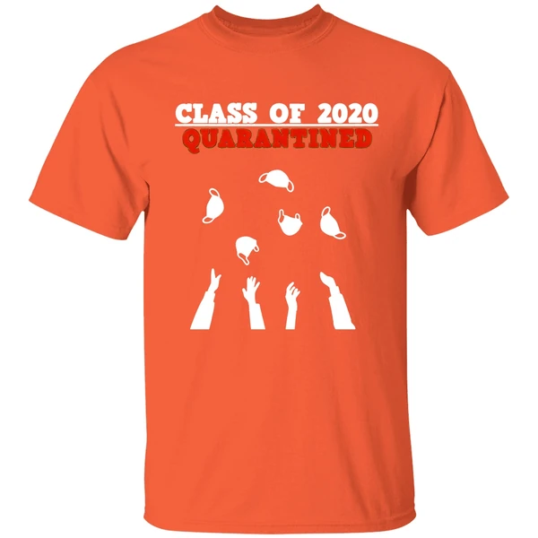Class Of 2020 Funny Senior Friends Quarantine Graduation Shirt - Image 5