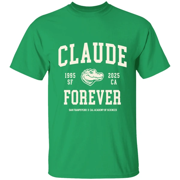 Claude Forever 1995 2025 San Francisco Ca California Academy Of Sciences Shirt - Image 2