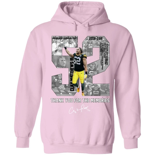 Clay Matthews Iii Thank You For The Memories Hoodie - Image 4
