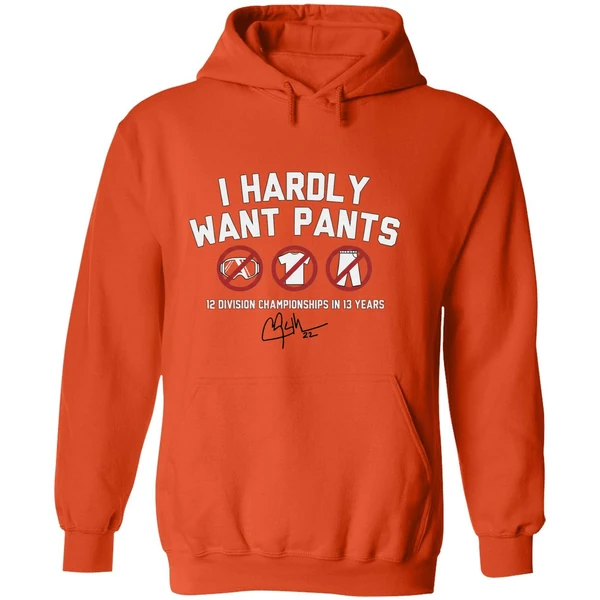 Clayton Kershaw I Hardly Want Pants Hoodie - Image 6