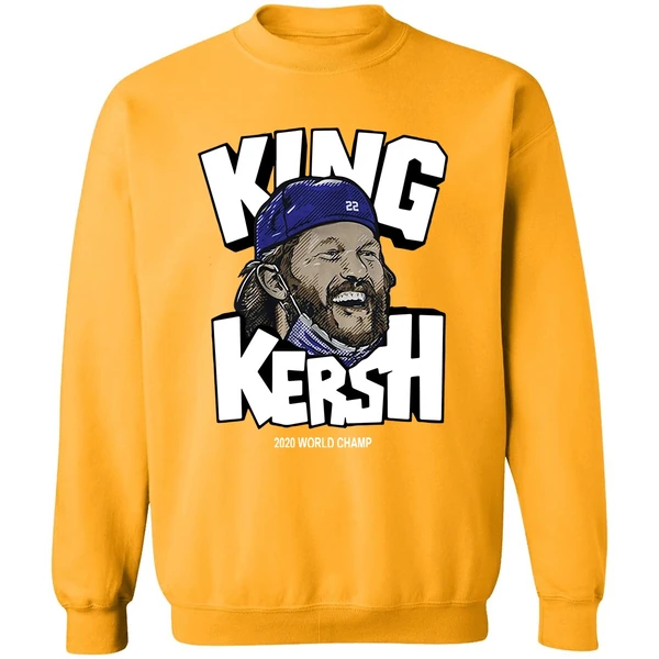 Clayton Kershaw King Kersh 2020 World Champ Sweatshirt