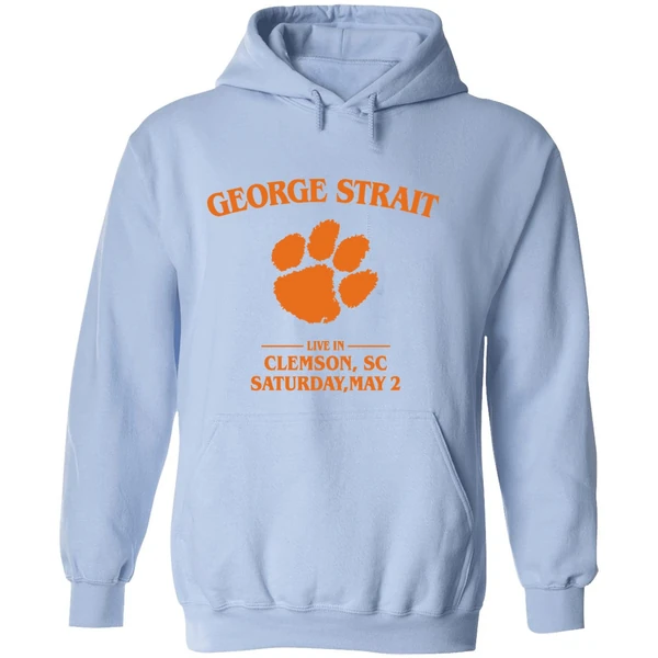 Clemson Tigers George Strait At Death Valley Hoodie - Image 4