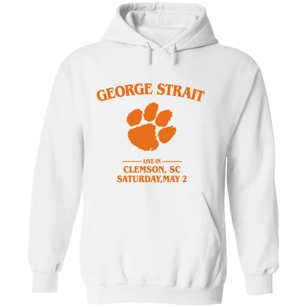 Clemson Tigers George Strait At Death Valley Hoodie - Image 8