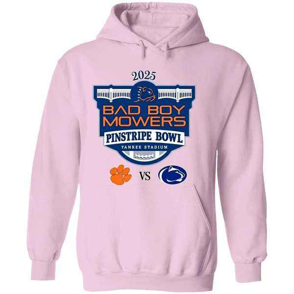 Clemson Tigers Vs Penn State Nittany Lions Football Bad Boy Mowers Pinstripe Bowl 2025 Hoodie - Image 5