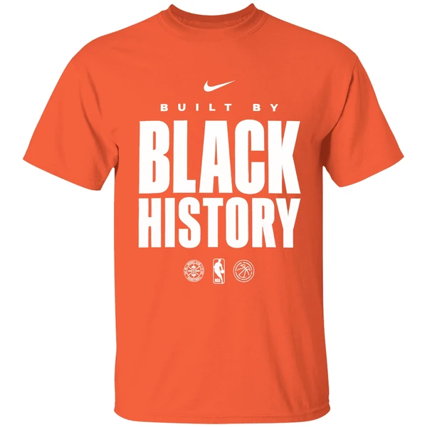 cleveland cavaliers built by black history 2026 tribute night shirt orange