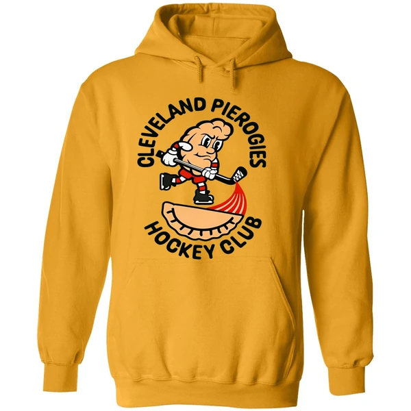 Cleveland Monsters Pucks Pierogies Weekend Nhl Hoodie