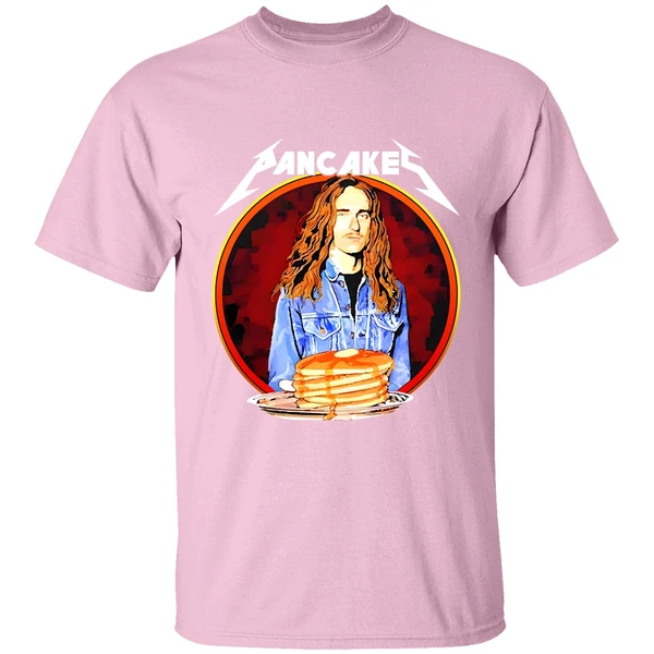 cliff burton pancakes shirt lightpink
