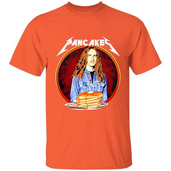 cliff burton pancakes shirt orange