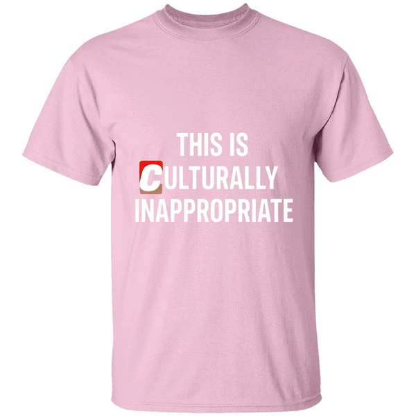clipse dave chappelle this is culturally appropriate shirt lightpink