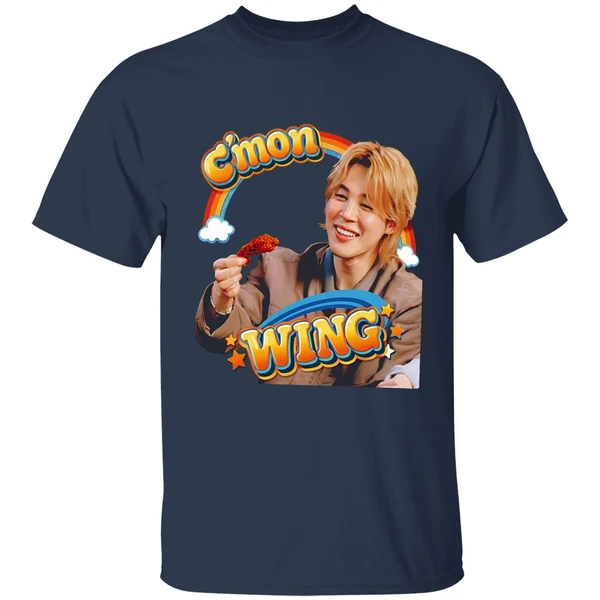 cmon wing jimi bts shirt navy