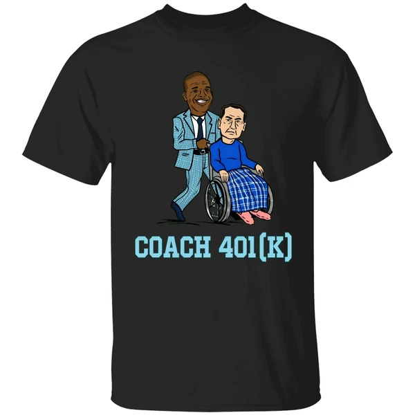 Coach 401k Hubert Davis Push Coach K In Wheelchair Shirt - Image 9