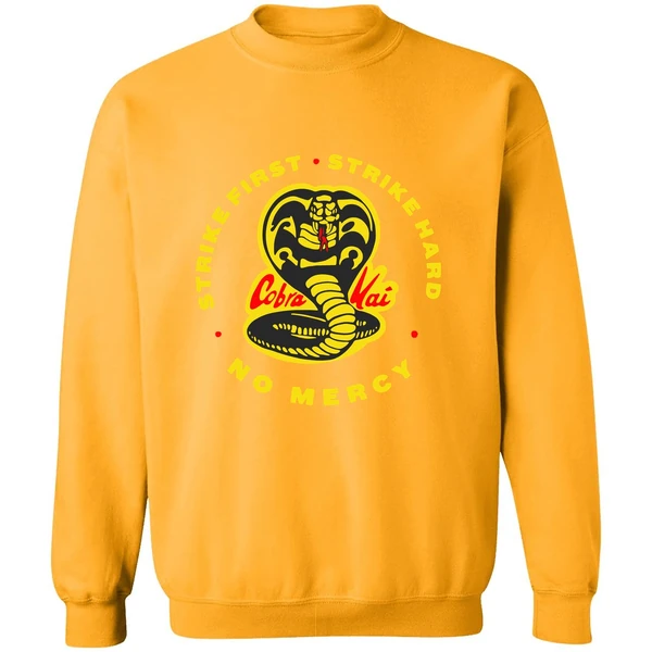 Cobra Kai Strike First Strike Hard No Mercy Sweatshirt