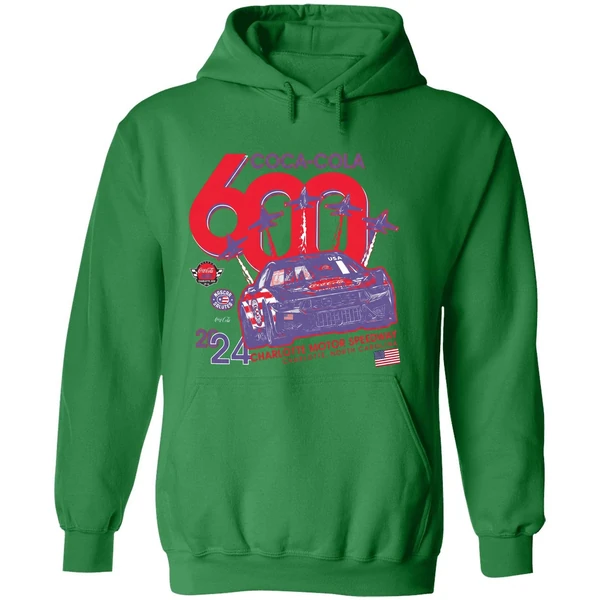 Coca Cola 600 Regional Charlotte Motor Speedway 2024 Racing Hoodie - Image 2
