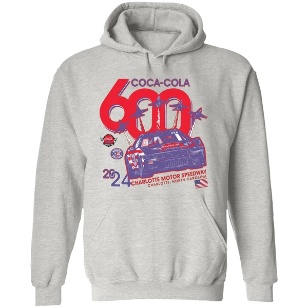 Coca Cola 600 Regional Charlotte Motor Speedway 2024 Racing Hoodie - Image 9