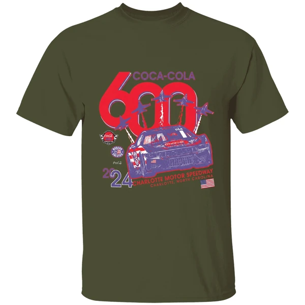 Coca Cola 600 Regional Charlotte Motor Speedway 2024 Racing Shirt - Image 9