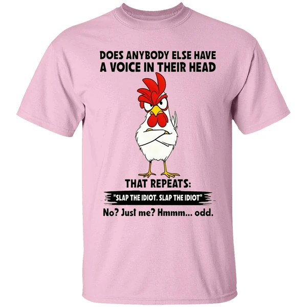 Cock Does Anybody Else Have A Voice In Their Head Shirt - Image 2