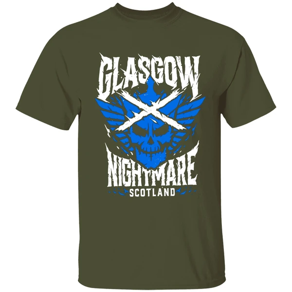 Cody Rhodes Glasgow Nightmare Scotland Shirt - Image 4