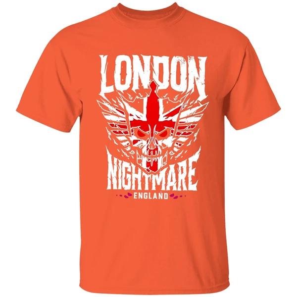 cody rhodes london nightmare england shirt orange