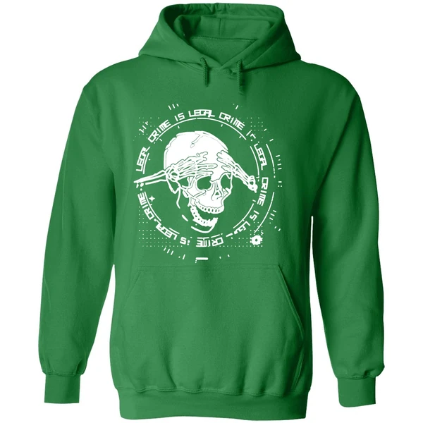 Coffeezilla Crime Is Legal 2025 Hoodie - Image 2