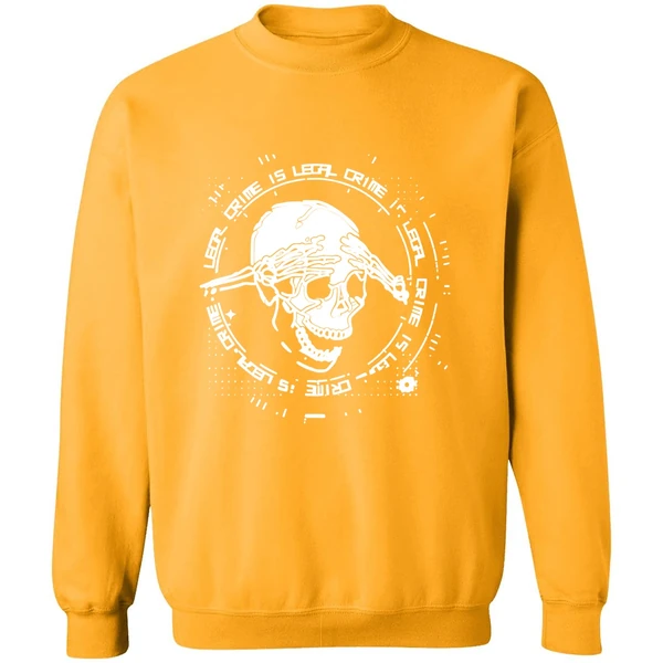 Coffeezilla Crime Is Legal 2025 Sweatshirt - Image 2