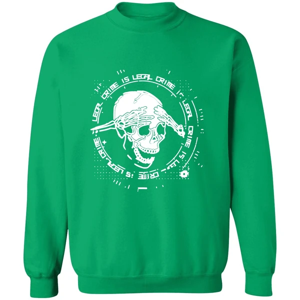 Coffeezilla Crime Is Legal 2025 Sweatshirt - Image 3