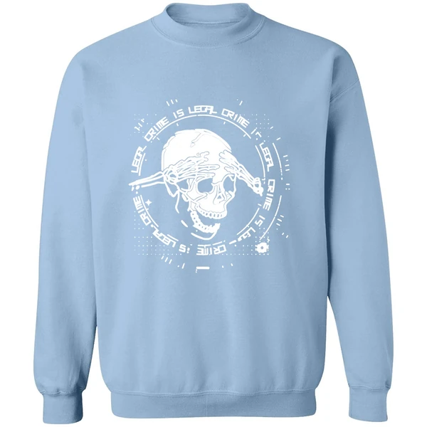 Coffeezilla Crime Is Legal 2025 Sweatshirt - Image 4