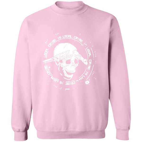 Coffeezilla Crime Is Legal 2025 Sweatshirt - Image 5