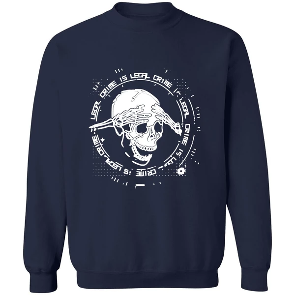 Coffeezilla Crime Is Legal 2025 Sweatshirt - Image 6