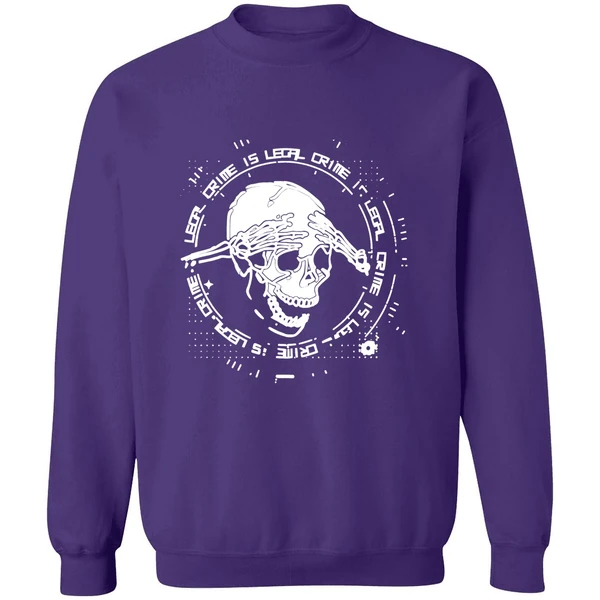Coffeezilla Crime Is Legal 2025 Sweatshirt - Image 7