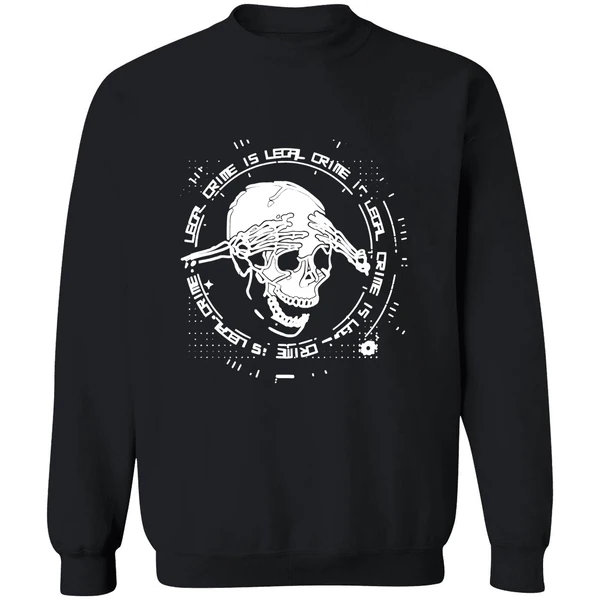 Coffeezilla Crime Is Legal 2025 Sweatshirt - Image 9