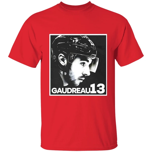 Cole Sillinger Walking The Blue Carpet Wearing A Johnny Gaudreau 13 Shirt - Image 6