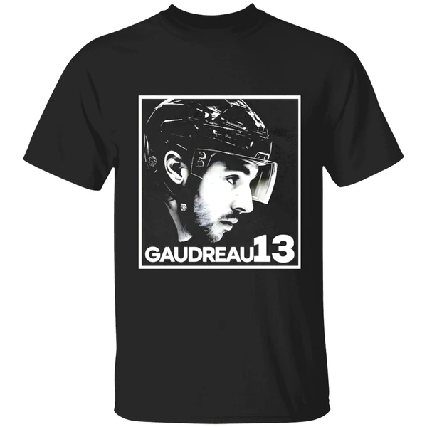 Cole Sillinger Walking The Blue Carpet Wearing A Johnny Gaudreau 13 Shirt - Image 9