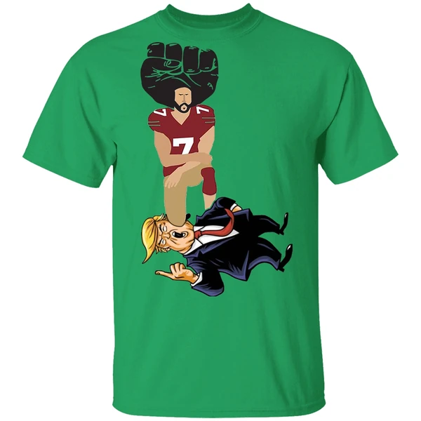Colin Kaepernick Kneel On Trump Shirt