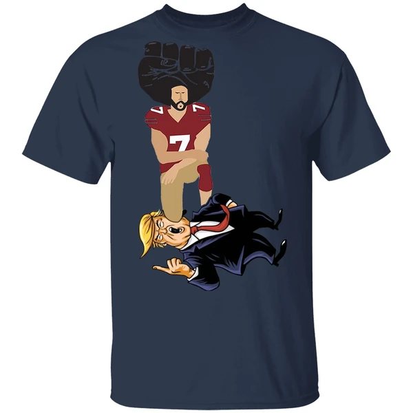 Colin Kaepernick Kneel On Trump Shirt - Image 4