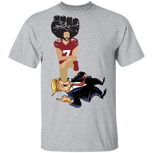 Colin Kaepernick Kneel On Trump Shirt - Image 8