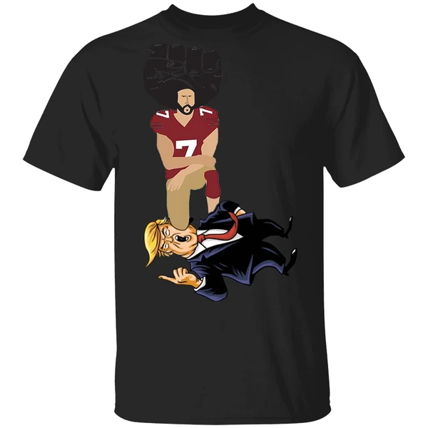 Colin Kaepernick Kneel On Trump Shirt - Image 9