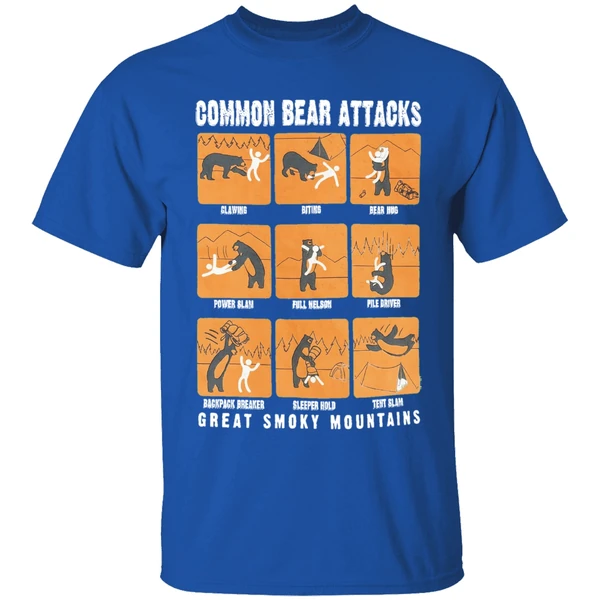 Common Bear Attacks Great Smoky Mountains Shirt - Image 7