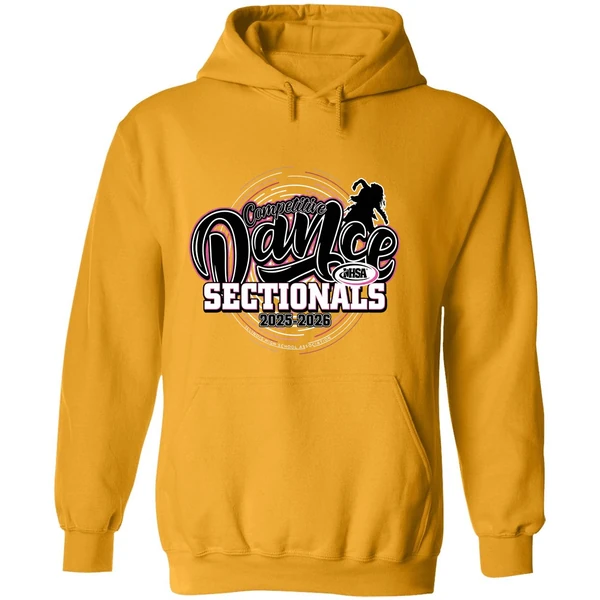 Competitive Dance Sectionals Ihsa Illinois High School Association 2025 2026 Hoodie