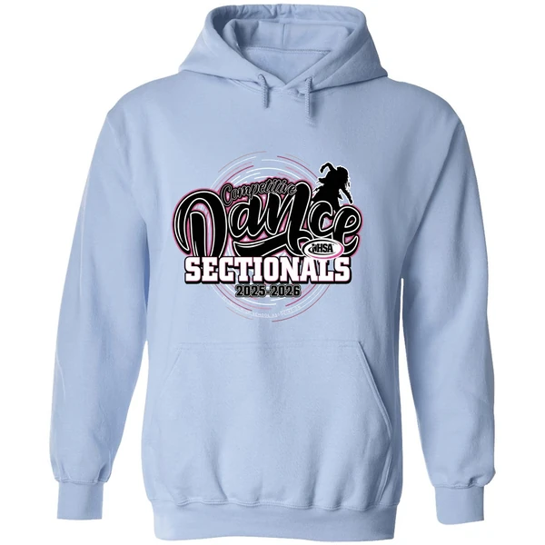 Competitive Dance Sectionals Ihsa Illinois High School Association 2025 2026 Hoodie - Image 4