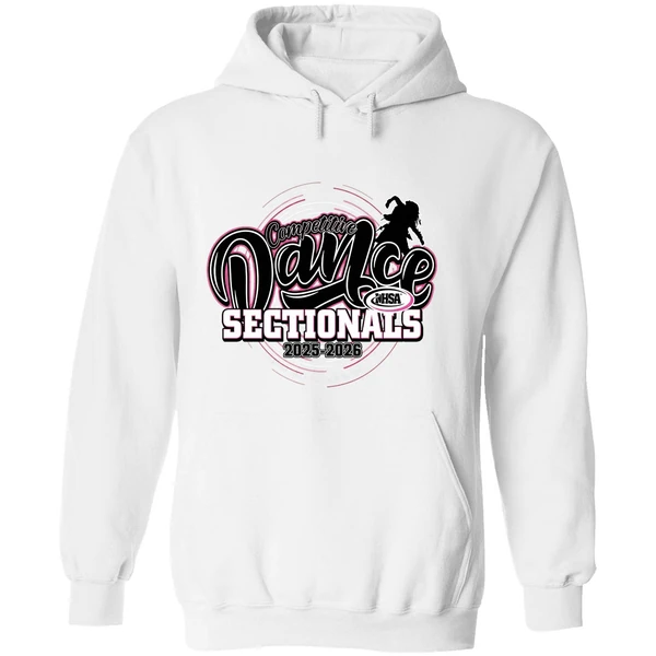 Competitive Dance Sectionals Ihsa Illinois High School Association 2025 2026 Hoodie - Image 8