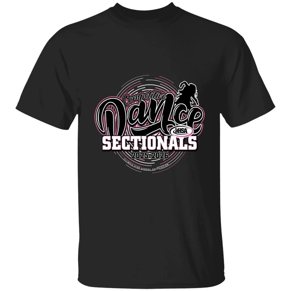 Competitive Dance Sectionals Ihsa Illinois High School Association 2025 2026 Shirt
