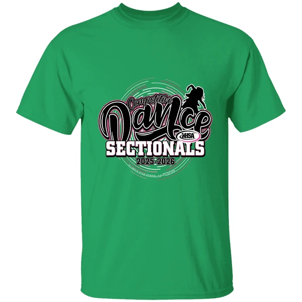 Competitive Dance Sectionals Ihsa Illinois High School Association 2025 2026 Shirt - Image 2