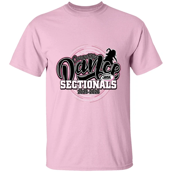 Competitive Dance Sectionals Ihsa Illinois High School Association 2025 2026 Shirt - Image 3