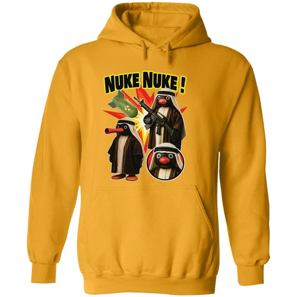 Comrade Pingu Nuke Nuke Hoodie
