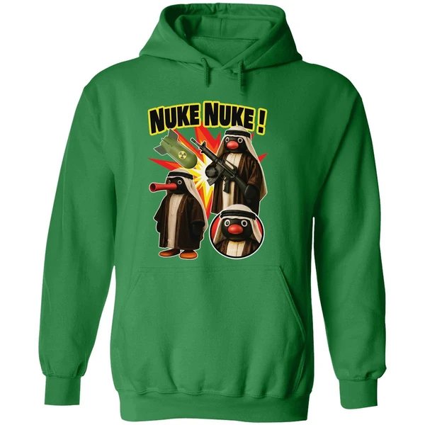 Comrade Pingu Nuke Nuke Hoodie - Image 2